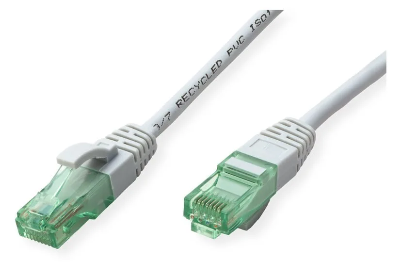 ROLINE RM UTP Patchkabel Kat6A/Kl.EA grau 5m - UTP, Ansicht 3