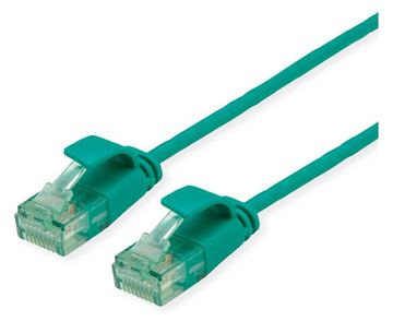 ROLINE RM UTP Patchkabel Kat6A/Kl.EA SLIM gruen 3m - UTP von LumaTech