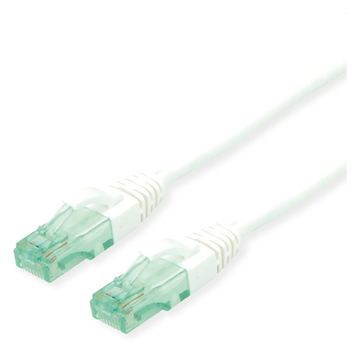 ROLINE RM UTP Patchkabel Kat6A/Kl.EA weiss 0.3m - UTP von LumaTech