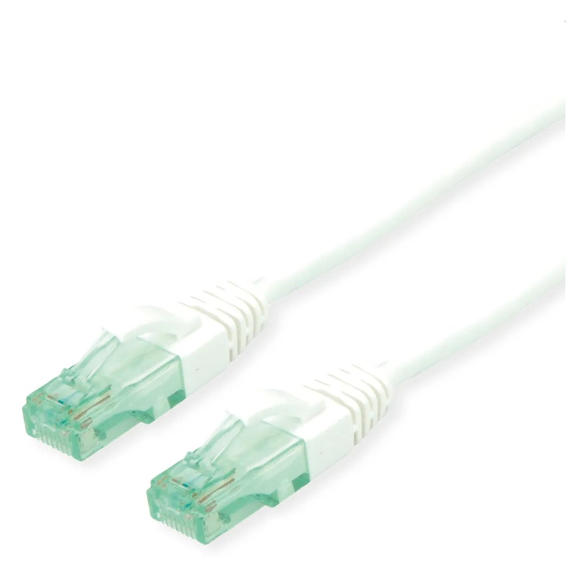 ROLINE RM UTP Patchkabel Kat6A/Kl.EA weiss 1m - UTP