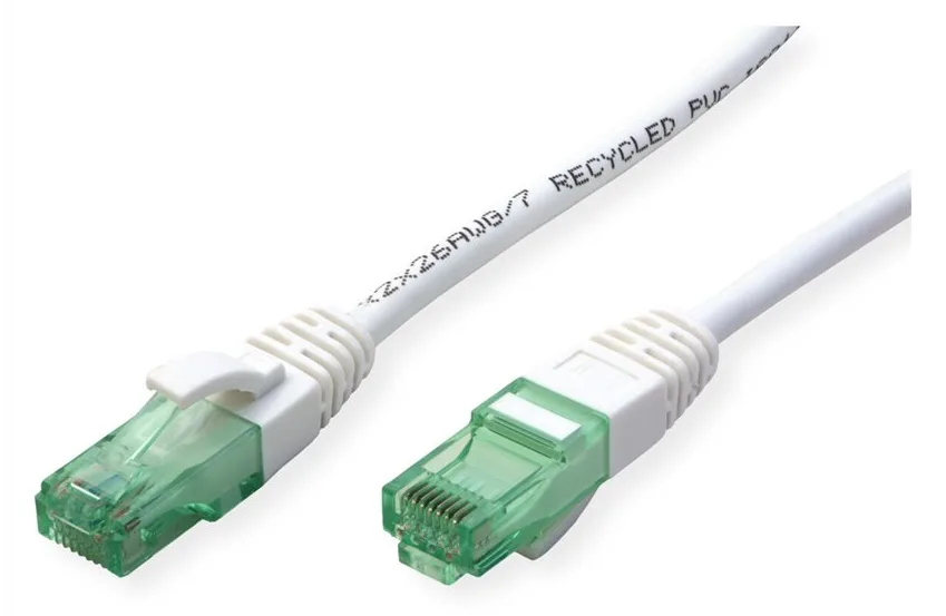 ROLINE RM UTP Patchkabel Kat6A/Kl.EA weiss 20m - UTP, Ansicht 2