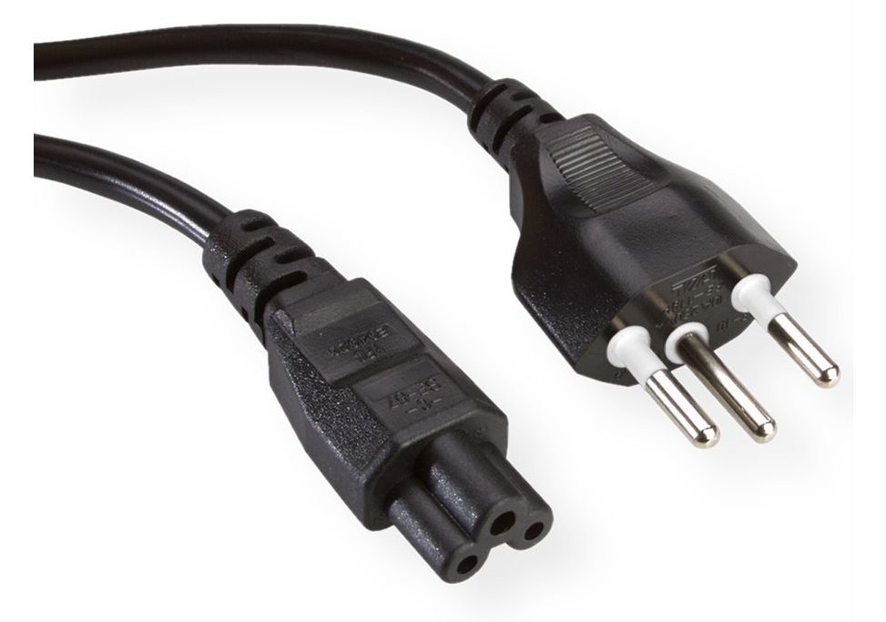 ROLINE Rotronic - Stromkabel - SEV 1011 zu IEC 60320 C5