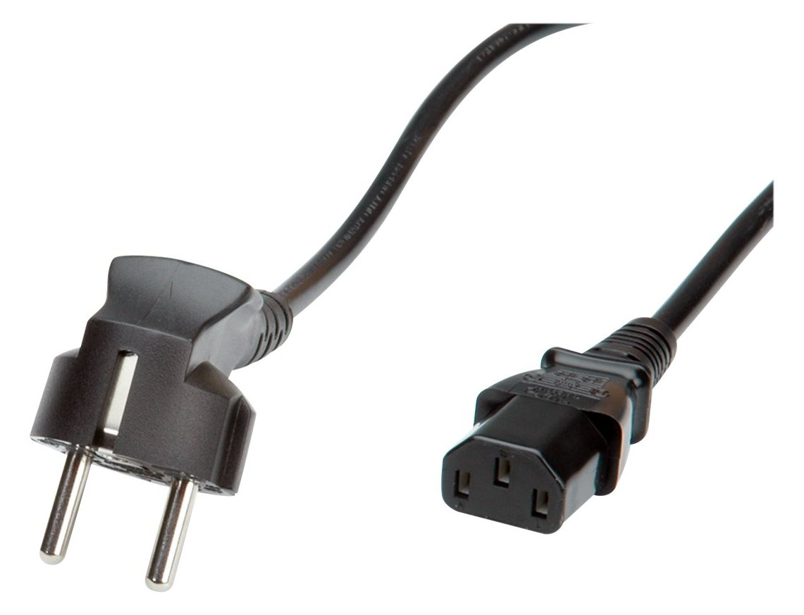 ROLINE Secomp - Stromkabel - CEE 7/7 (M) zu IEC 60320 C13