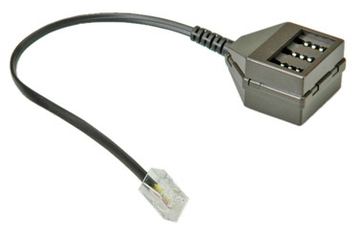 ROLINE Secomp - Telefonadapter - RJ-45 (M) zu TAE-NFN (W) von LumaTech