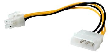 ROLINE Stromkabel - 4 PIN ATX12V (W) bis interne Stromversorgung, 4-polig (M) von LumaTech