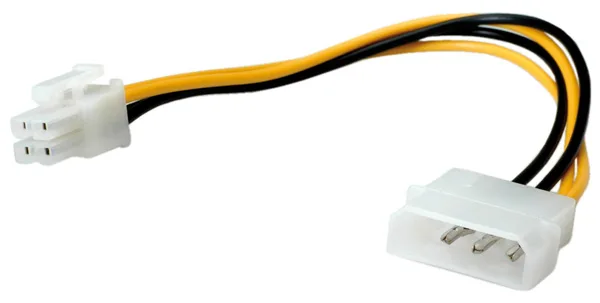 ROLINE Stromkabel - 4 PIN ATX12V (W) bis interne Stromversorgung, 4-polig (M), Ansicht 2