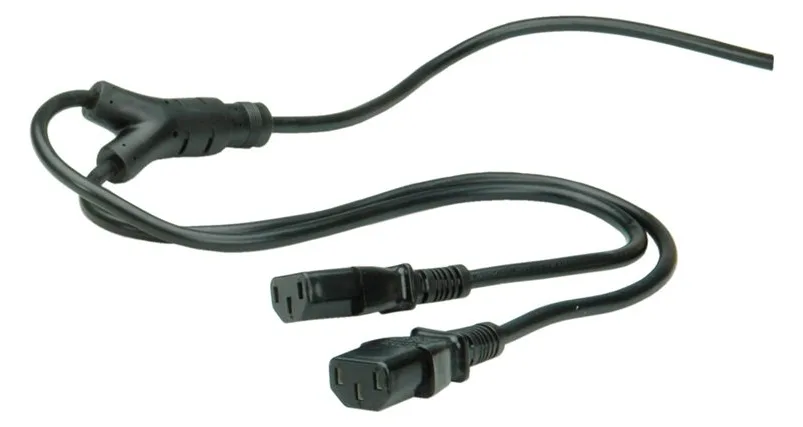 ROLINE Stromkabel - CEE 7/7 (M) zu IEC 60320 C13, Ansicht 4