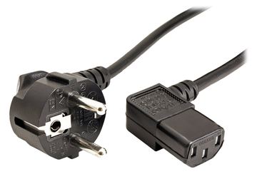 ROLINE Stromkabel - CEE 7/7 (M) zu IEC 60320 C13 von LumaTech
