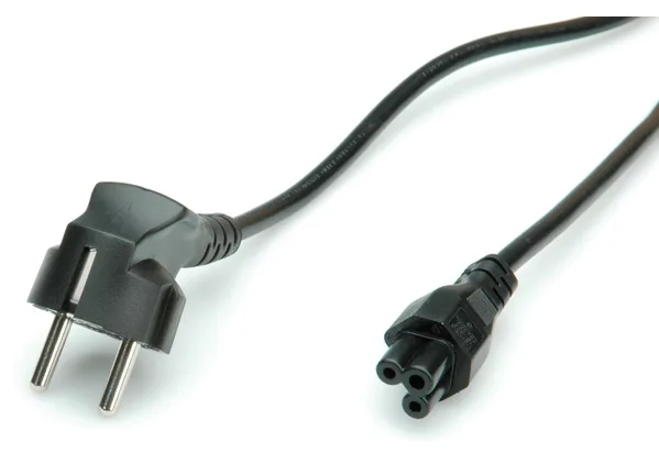 ROLINE Stromkabel - CEE 7/7 (M) zu IEC 60320 C5, Ansicht 4