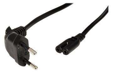 ROLINE Stromkabel - Eurostecker (M) bis IEC 60320 C7 von LumaTech