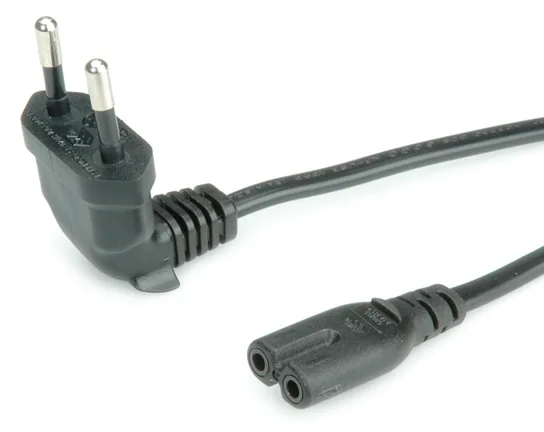 ROLINE Stromkabel - Eurostecker (M) bis IEC 60320 C7, Ansicht 2