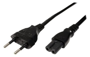 ROLINE Stromkabel - Eurostecker (M) bis IEC 60320 C7 von LumaTech