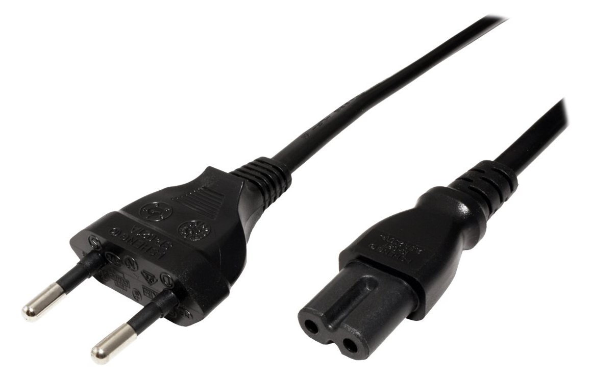ROLINE Stromkabel - Eurostecker (M) bis IEC 60320 C7
