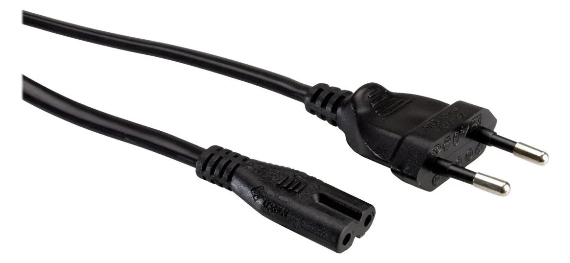 ROLINE Stromkabel - Eurostecker (M) bis IEC 60320 C7, Ansicht 3