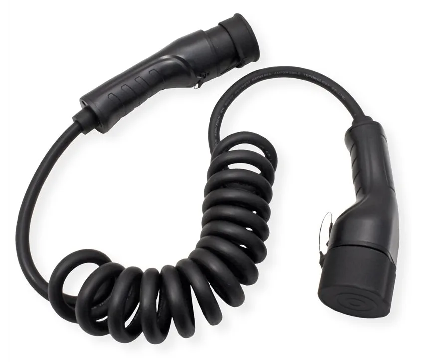 ROLINE Stromkabel - IEC 62196 Type 2 (M) Schutzkappe zu IEC 62196 Type 2 (W), Ansicht 4