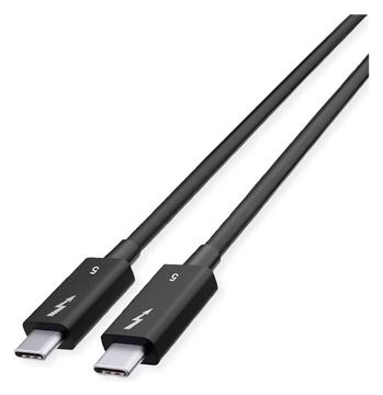 ROLINE Thunderbolt 5 Kabel C-C 80G 240W 8K passiv 0.5m - Kabel - Digital/Daten von LumaTech