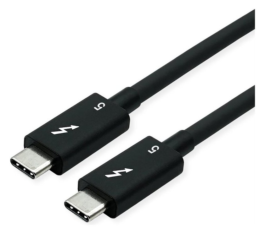 ROLINE Thunderbolt 5 Kabel C-C 80G 240W 8K passiv 0.8m - Kabel - Digital/Daten von LumaTech