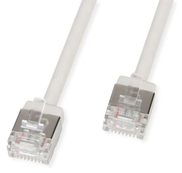 ROLINE U/FTP Patchkabel Kat.6A Ultra- kurzer RJ45 grau 1.5m - Netzwerk - FTP von LumaTech
