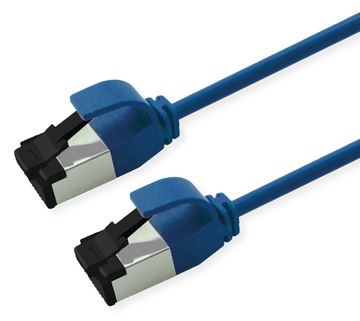ROLINE U/FTP Patchkabel Kat.8.1 LSOH slim blau - Kabel - Netzwerk von LumaTech