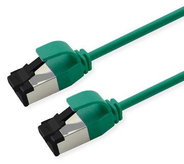 ROLINE U/FTP Patchkabel Kat.8.1 LSOH slim gruen - Kabel - Netzwerk von LumaTech