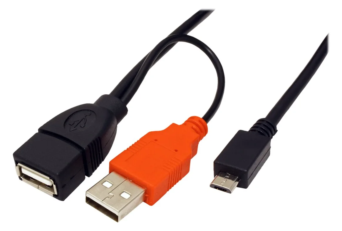 ROLINE USB- / Stromkabel - Micro-USB Typ B (M), Ansicht 3