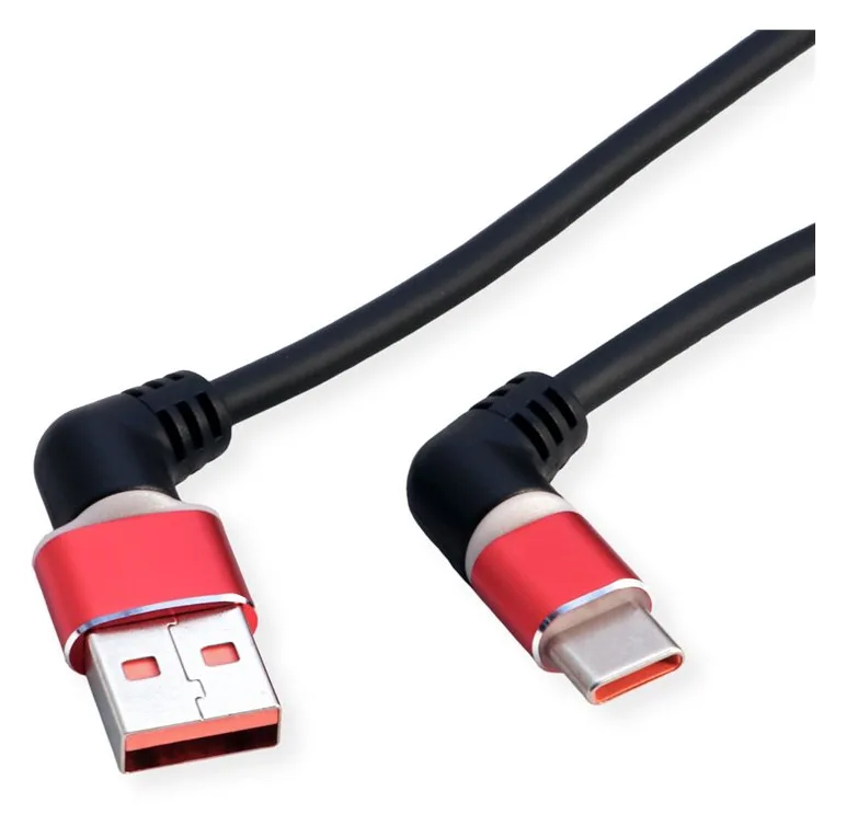 ROLINE USB2.0 Kabel 360°-drehb. A-C ST/ST 2m - Kabel - Digital/Daten, Ansicht 2