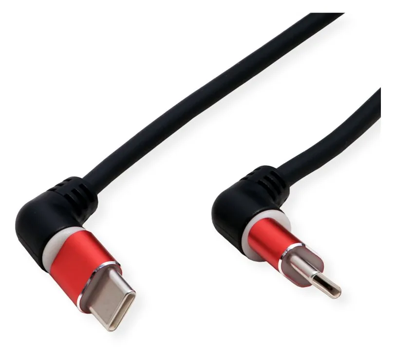 ROLINE USB2.0 Kabel 360°-drehb. C-C ST/ST 1m - Kabel - Digital/Daten, Ansicht 3