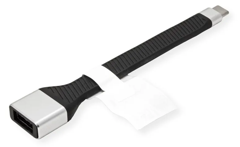 ROLINE USB3.2 Gen2 Kabeladaptr A-C BU/ST 12cm flexibel - Kabel - Digital/Daten, Ansicht 2