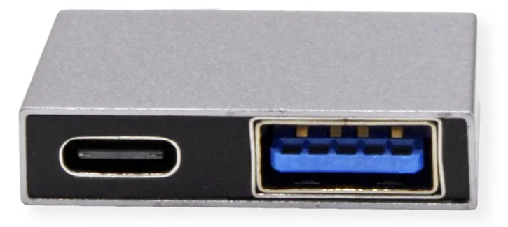 ROLINE USB3.2Gen1 Adptr. 2x C - 1x C+1xA ST/BU - Adapter, Ansicht 2