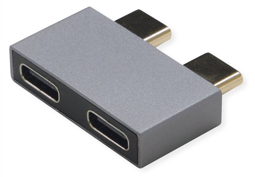 ROLINE USB3.2Gen1 Adptr. 2x C - ST/BU - Adapter von LumaTech