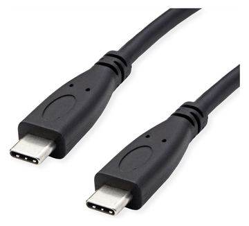 ROLINE USB3.2Gen2 Kabel PD 20V5A Typ C-C ST/ST 0.5m - Kabel - Digital/Daten von LumaTech