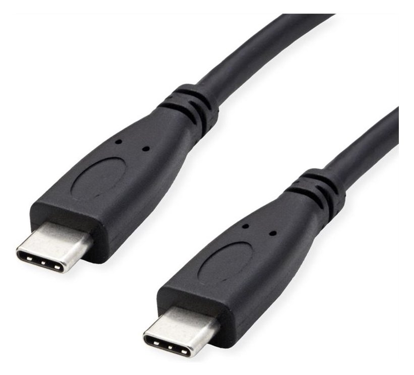 ROLINE USB3.2Gen2 Kabel PD 20V5A Typ C-C ST/ST 0.5m - Kabel - Digital/Daten von LumaTech