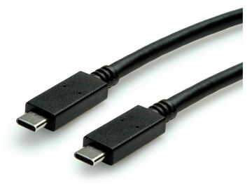 ROLINE USB3.2Gen2 Kabel PD 20V5A Typ C-C ST/ST 0.5m - Kabel - Digital/Daten von LumaTech