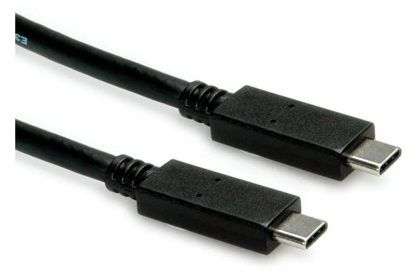 ROLINE USB3.2Gen2 Kabel PD 20V5A Typ C-C ST/ST 0.5m - Kabel - Digital/Daten, Ansicht 3
