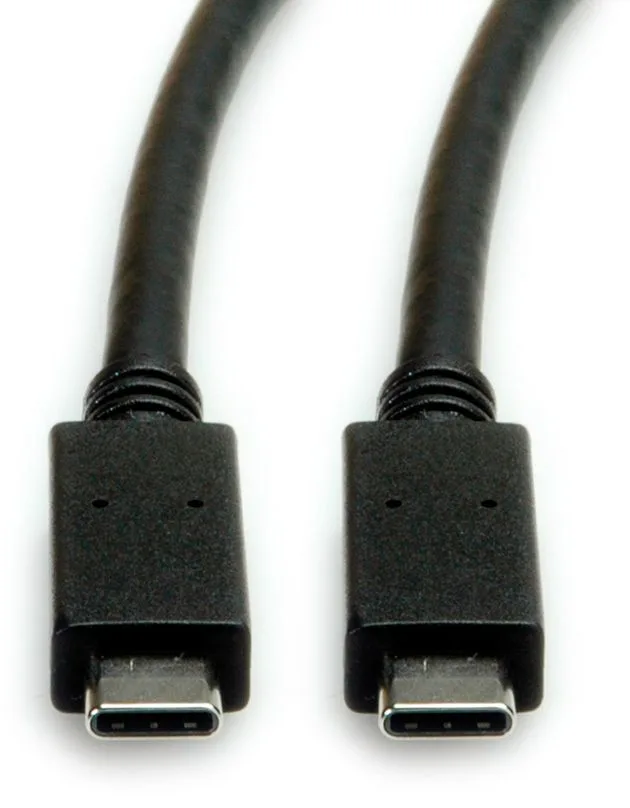 ROLINE USB3.2Gen2 Kabel PD 20V5A Typ C-C ST/ST 0.5m - Kabel - Digital/Daten, Ansicht 4