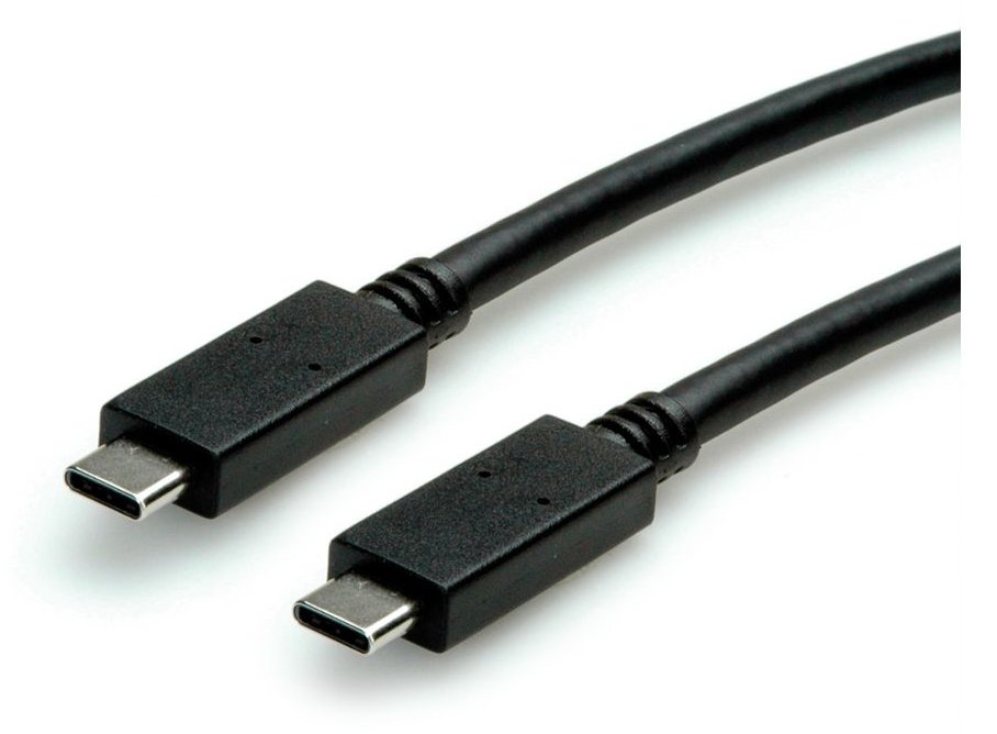 ROLINE USB3.2Gen2 Kabel PD 20V5A Typ C-C ST/ST 1m - Kabel - Digital/Daten von LumaTech