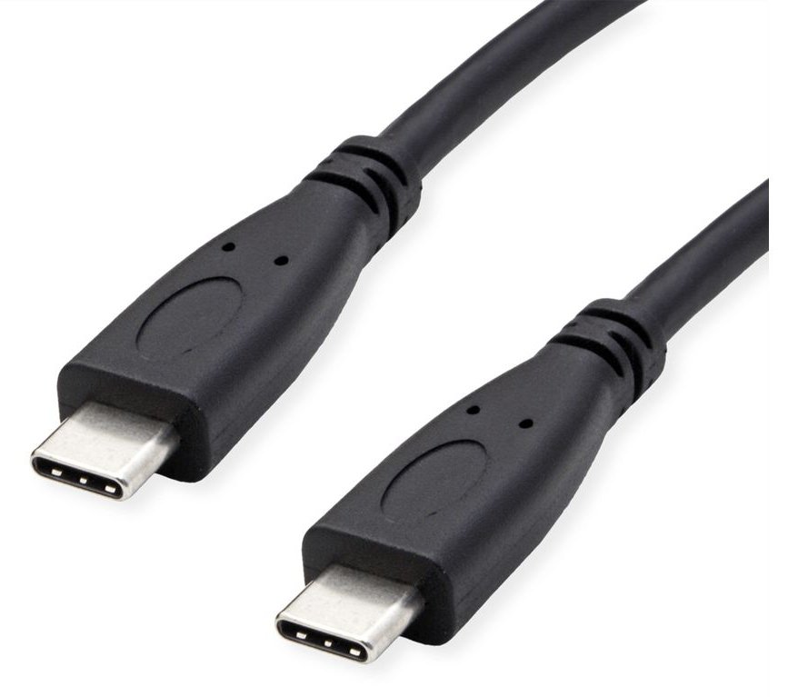 ROLINE USB3.2Gen2 Kabel PD 20V5A Typ C-C ST/ST 1m - Kabel - Digital/Daten von LumaTech