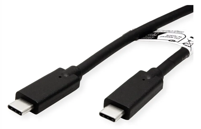 ROLINE USB3.2Gen2-kompatible Kabel Typ C-C ST/ST 10Gbit/s 100W 3m - Kabel - Digital/Daten, Ansicht 3