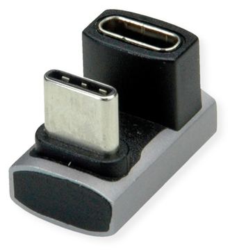 ROLINE USB4 40G Typ C Adapter ST/BU 360° Alu von LumaTech