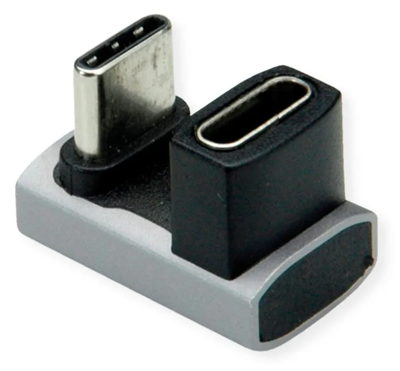 ROLINE USB4 40G Typ C Adapter ST/BU 360° Alu, Ansicht 4