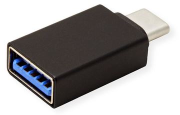 ROLINE USB-Adapter - USB-C (M) zu USB Typ A (W) - USB 3.0 / 3.2 Gen 1 (5 Gbit/s) von LumaTech
