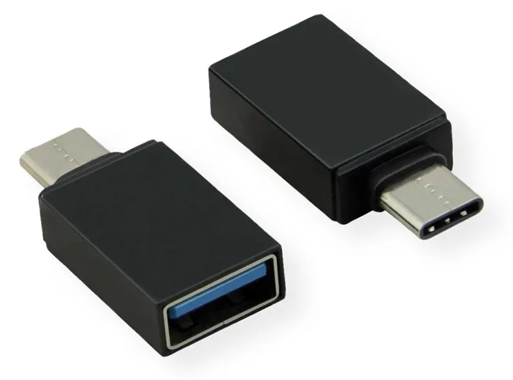 ROLINE USB-Adapter - USB-C (M) zu USB Typ A (W) - USB 3.0 / 3.2 Gen 1 (5 Gbit/s), Ansicht 3