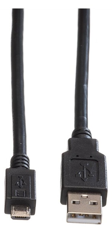 ROLINE USB-Kabel - Micro-USB Typ B (M) bis USB (M) von LumaTech