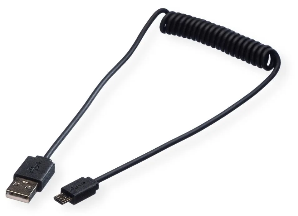 ROLINE USB-Kabel - Micro-USB Typ B (M) bis USB (M), Ansicht 2