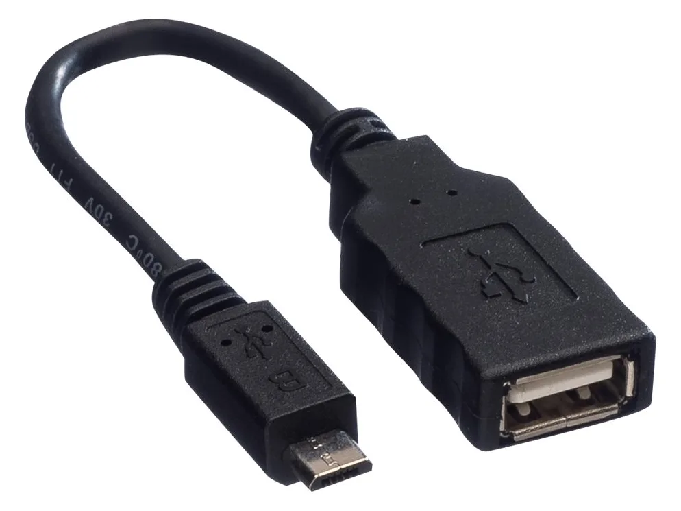 ROLINE USB-Kabel - Micro-USB Typ B (M) bis USB (W), Ansicht 4