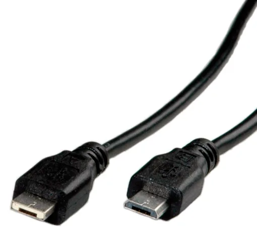 ROLINE USB-Kabel - Micro-USB Type A (M) zu Micro-USB Typ B (M), Ansicht 2