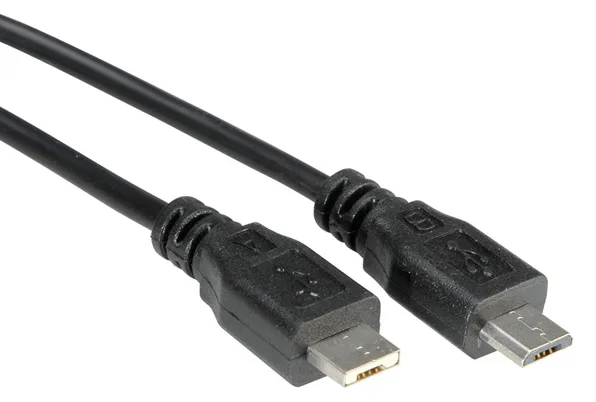 ROLINE USB-Kabel - Micro-USB Type A (M) zu Micro-USB Typ B (M), Ansicht 3