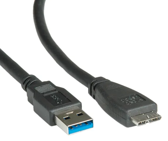 ROLINE USB-Kabel - Micro-USB Type B (M) bis USB Typ A (M), Ansicht 2