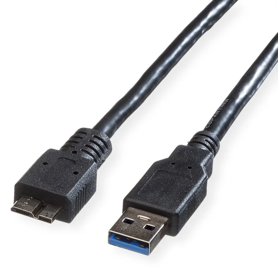ROLINE USB-Kabel - Micro-USB Type B (M) bis USB Typ A (M), Ansicht 2