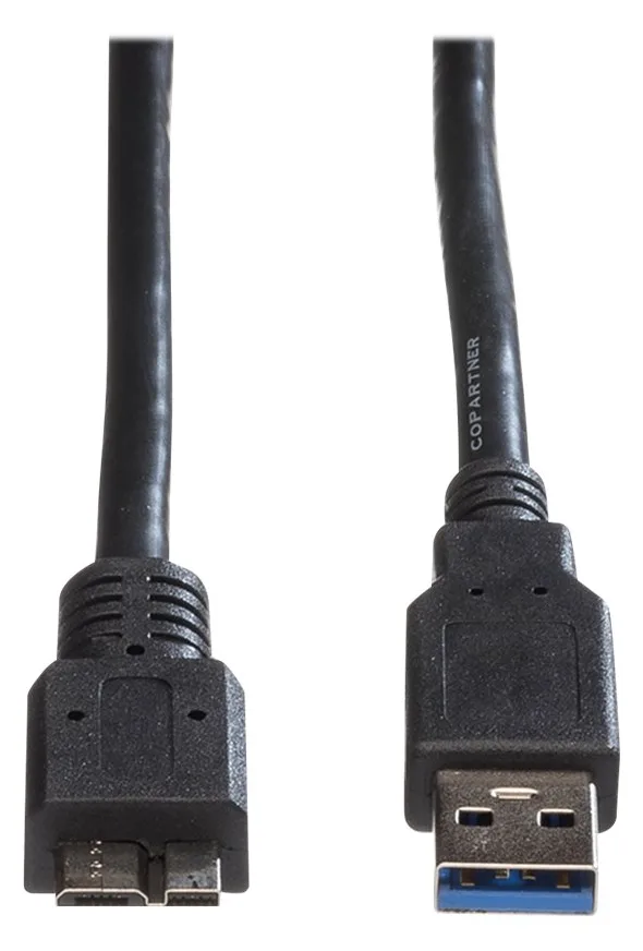 ROLINE USB-Kabel - Micro-USB Type B (M) bis USB Typ A (M), Ansicht 3